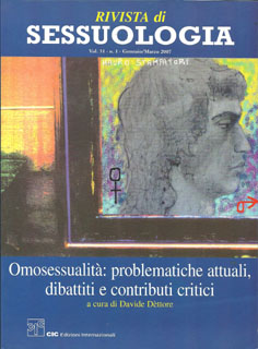 Omosessualità: problematiche attuali, dibattiti e contributi critici - Centro Italiano di Sessuologia
