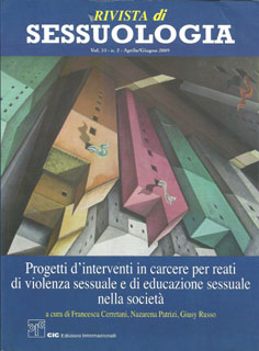 Progetti d’interventi in carcere per reati di violenza sessuale e di educazione sessuale nella società - Centro Italiano di Sessuologia