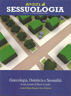 Ginecologia, Ostetricia e Sessualità Scritti postumi di Dario Casadei  - Centro Italiano di Sessuologia