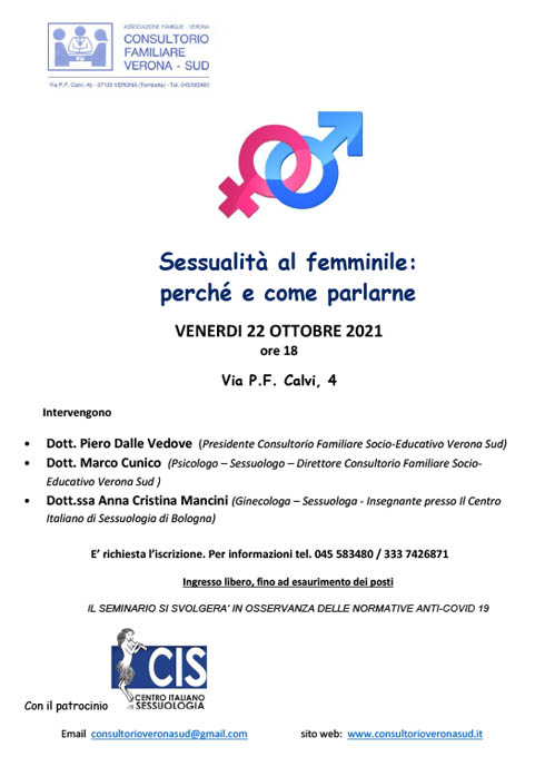 Sessualità al femminile: perché e come parlarne - Centro Italiano di Sessuologia