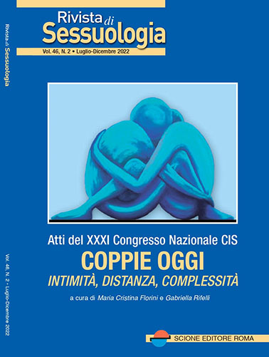 COPPIE OGGI – Intimità, Distanza, Complessità - Centro Italiano di Sessuologia