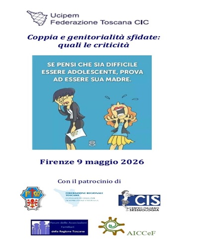 Seminario formativo: “Coppia e genitorialità sfidate: quali le criticità” - Centro Italiano di Sessuologia
